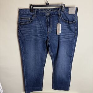 Calvin Klein Men’s Jeans, Size 40x32, Blue, Medium Wash, Slim Straight NWT NEW